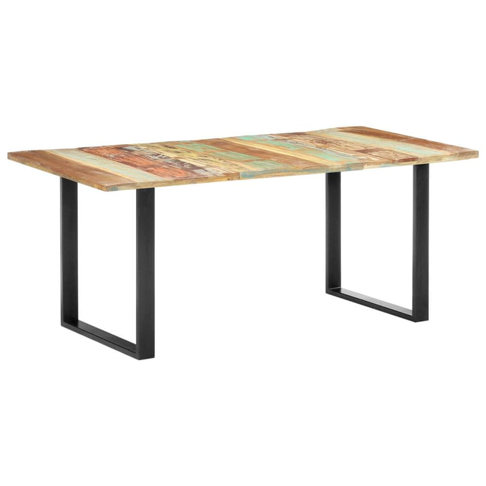Vidaxl Jedálenský stôl 180x90x76 cm, recyklovaný masív